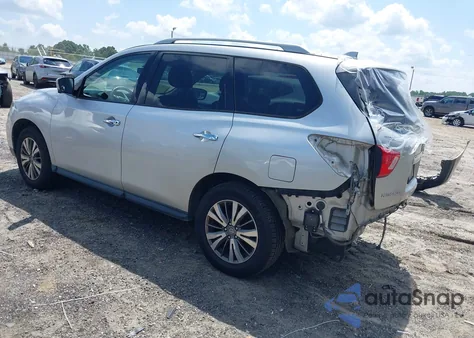 2019 Nissan Pathfinder Sl z USA, uszkodzony, nr VIN 5N1DR2MM0KC626547